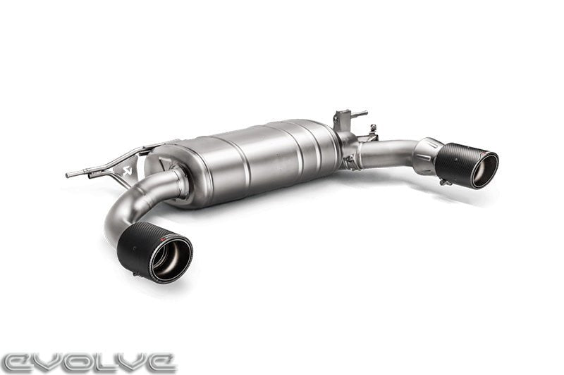 Akrapovic Slip On Line (Titanium) - BMW F30 | F31 340i | F32 | F33 440i (GPF) - Evolve Automotive